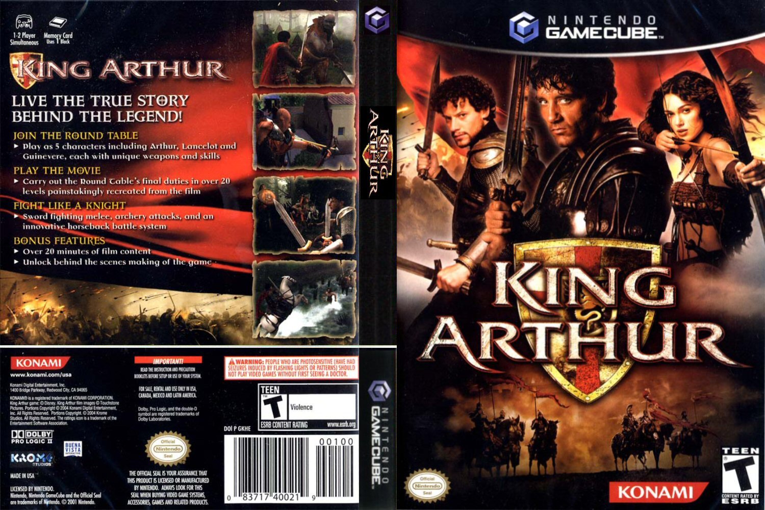 King Arthur (Europe) (En,Fr,De,Es,It) ISO